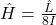 \hat{H}=\frac{\hat{L}}{8I}