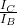 \frac{I_C}{I_B}