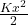 \frac{Kx^2}{2}