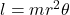 l=mr^2\theta