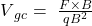 {\ V}_{gc}=\ \frac{F\times B}{qB^2}