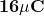 \mathbf{16\mu C}