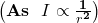 \left(\mathbf{As}\ \ \mathbit{I}\propto\frac{\mathbf{1}}{\mathbit{r}^\mathbf{2}}\right)