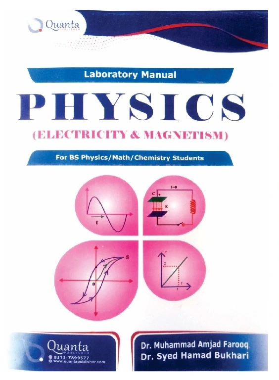 Laboratory Manual: Electricity & Magnetism