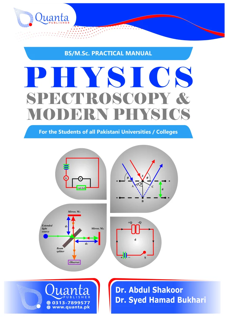 Lab. Manual: Spectroscopy & Modern Physics